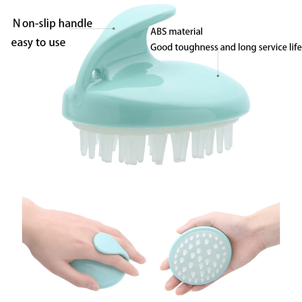 Силиконовые шампунь для кожи головы Массажер волос уход за волосами Расческа Спа