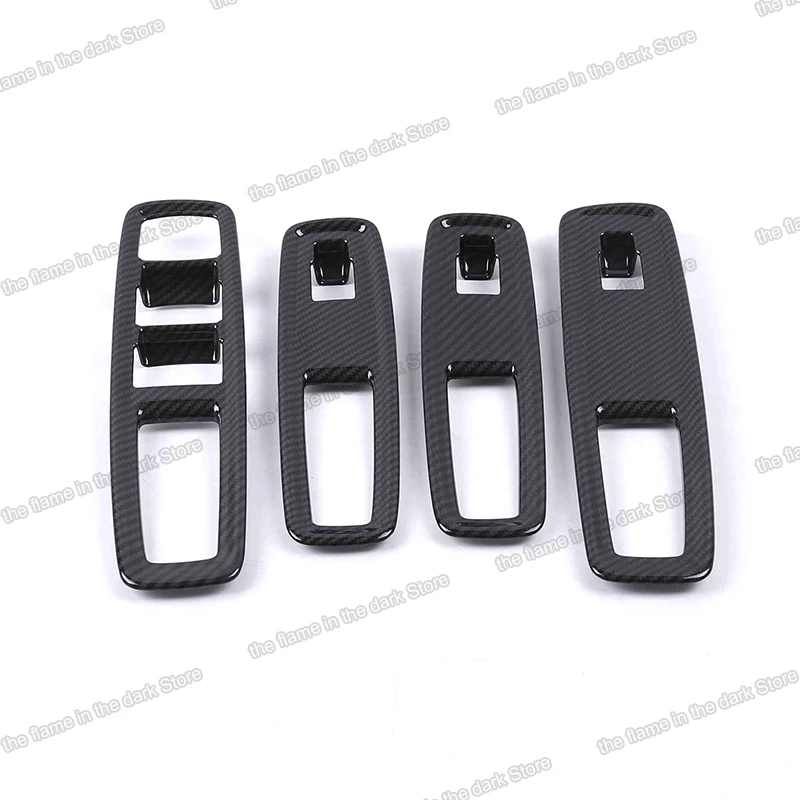 

Lsrtw2017 Car Window Lifter Swtich Control Button Panel Frame Trims Cover for Trumpchi Gac Gs3 2017 2018 2019 2020 2021 Styling