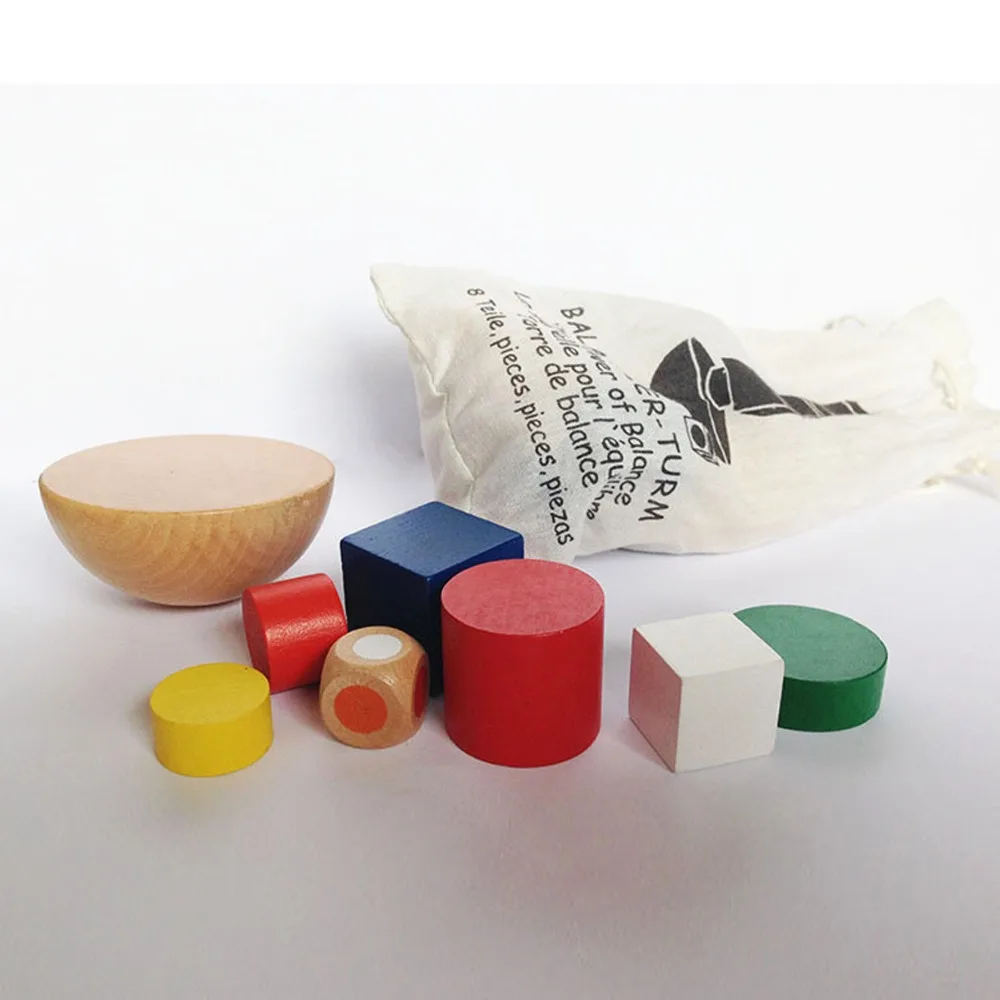 Деревянные развивающие игрушки для детей 8 шт./компл. Монтессори|Монтессори| |