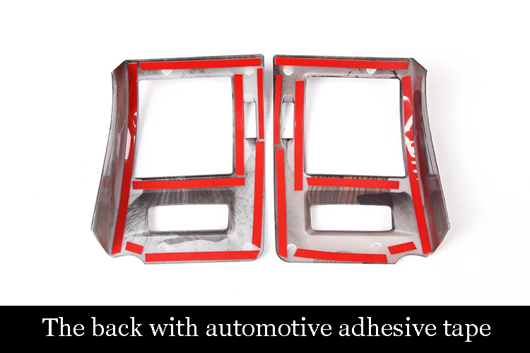 Для Toyota Land Cruiser Prado FJ150 150 ABS боковые передние воздушные Conditiong Vent Trim автомобильные аксессуары для LC Prado 2шт