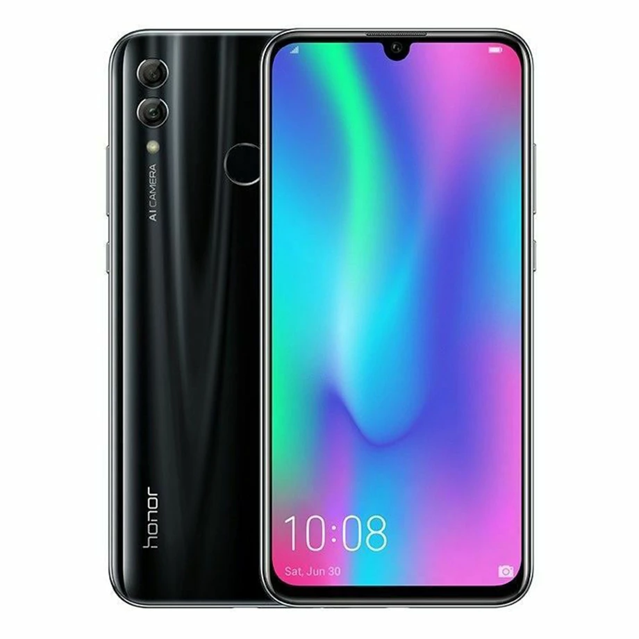 Huawei Honor 10 Lite мобильный телефон Восьмиядерный 6,21 ''3400 mAh аккумулятор 24MP фронтальная камера 64 Гб rom многоязычный отпечаток пальца NFC