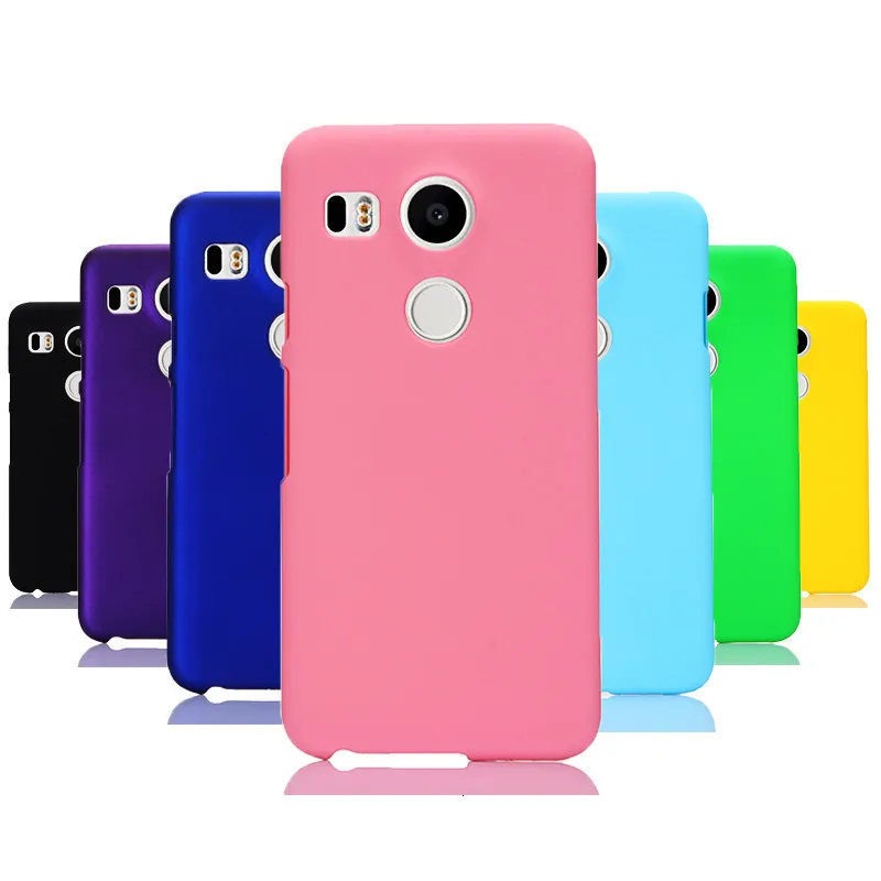 Чехол для телефона Fundas LG Google Nexus 5X чехол Coque карамельный цвет твердый пластиковый