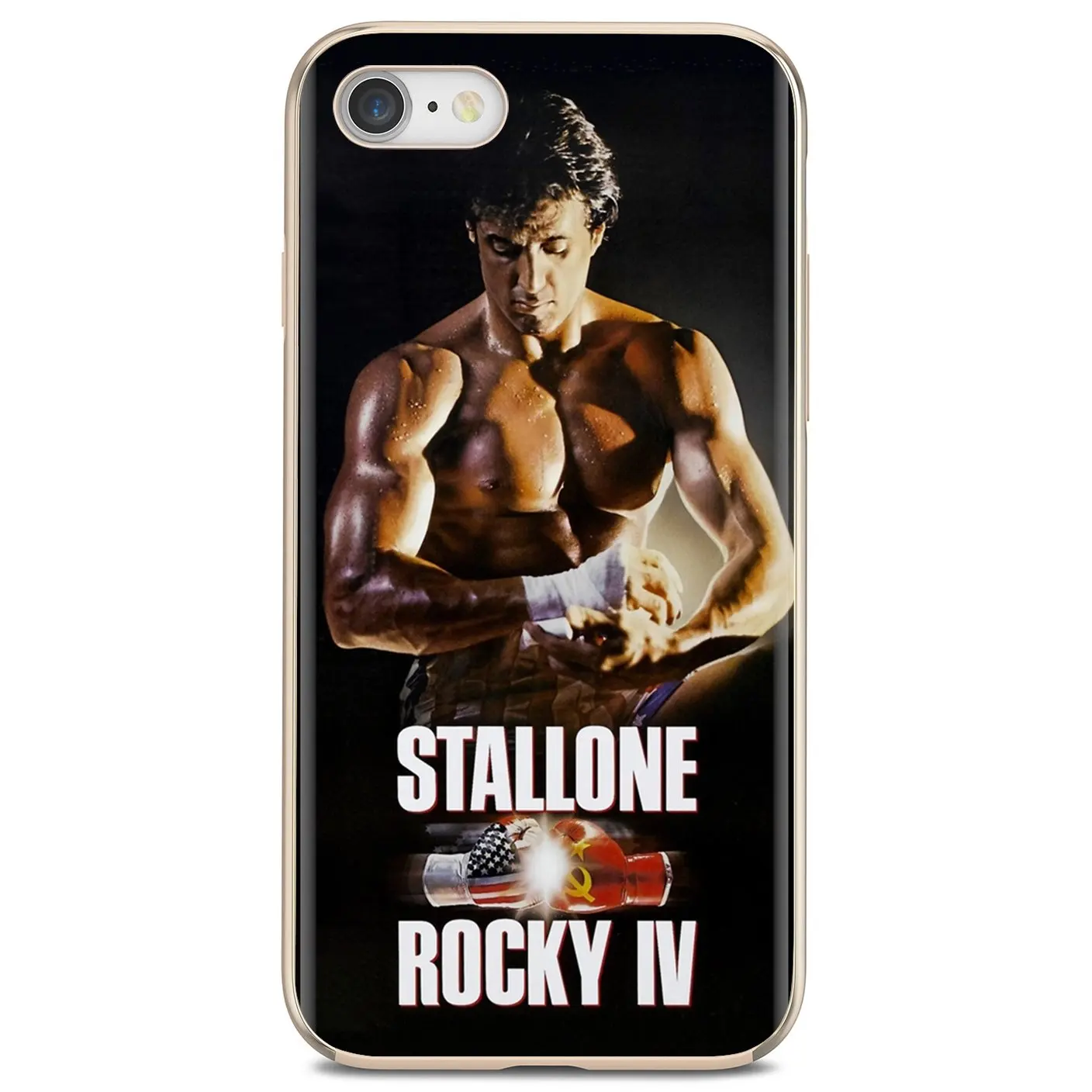 Тонкий силиконовый мягкий ТПУ чехол для телефона Рокки Бальбоа постер Samsung Galaxy Note