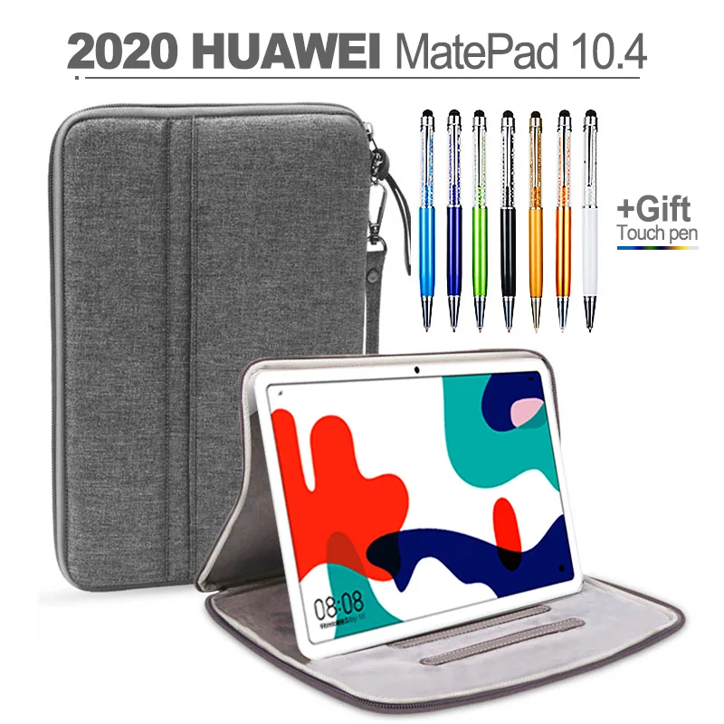 Универсальный чехол для планшета Huawei MatePad 10 4 2020 сумки с подставкой