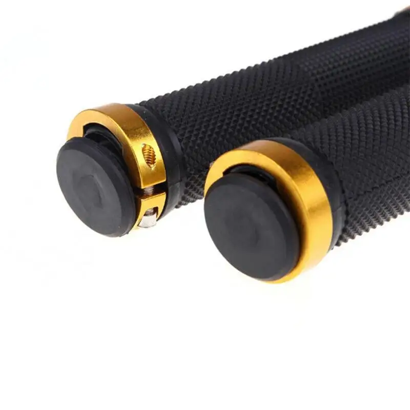 

1pair Bicycle Handlebar Rubber Cover Grips Smooth Bike End Anti-skid Mtb Road Cycling A6Z7 Grips Skid-proof Bar New Handleb F1V0