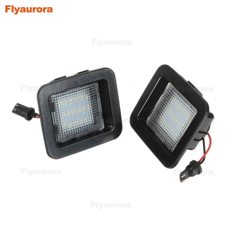 Flyaurora, 1 пара, светодиодный фонарь для автомобиля, для фокусировки, светодиодный, боковое зеркало для автомобиля, лужа, логотип, светильник, зеркало заднего вида, прожектор, светильник для Ford Focus