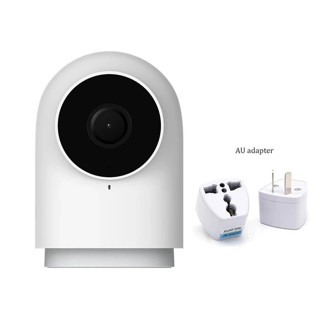 Add AU plug Aqara 1080P умная камера G2 концентратор шлюзы издание Zigbee связь IP Wi-Fi беспроводная облачная Домашняя безопасность умные устройства - Цвет: Add AU plug