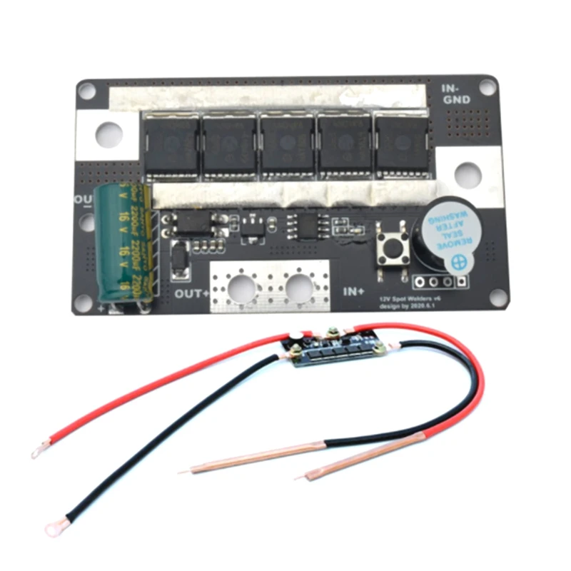 

18650 Lithium Battery Household Spot Welder 12V Handheld Diy Full Set Of Accessories Mini Control Board