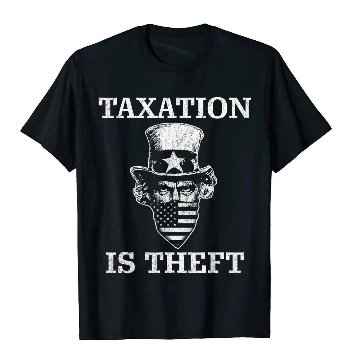 

Taxation Is Theft Shirt Libertarian T Shirt Mens Prevalent 3D Printed Tops Shirt Cotton Top T-Shirts Printed On