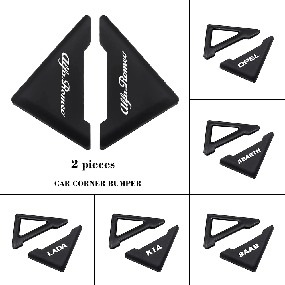 

Car Door Corner Cover Silicone Anti-scratch Protector For Mitsubishi Ralliart Outlander Mirage Lancer Evolution 10 Eclipse L200