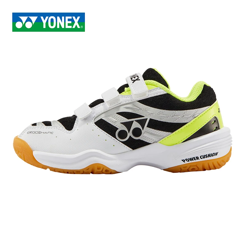 Новинка детская обувь для бадминтона Yonex Pro Детские брендовые кроссовки дышащая