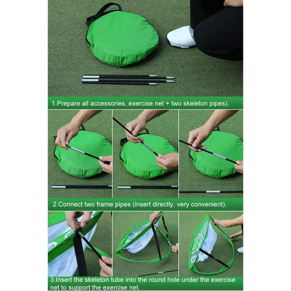 

Golf Cage Detachable Batting Practice Net Waterproof Pitching Cage Trainer Indoor Outdoor Training Auxiliary Practice Tools