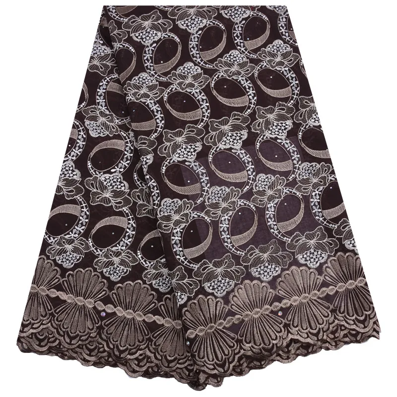 Швейцарская вуаль кружева красный хлопок кружевная ткань Высокое качество