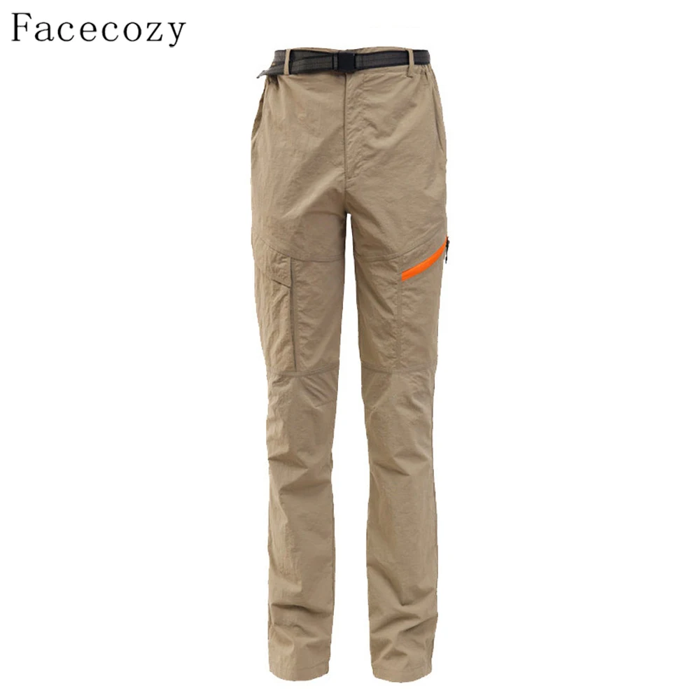 Мужские и женские штаны для походов кемпинга Facecozy летние быстросохнущие дышащие