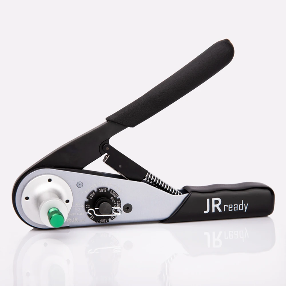 

JRready ACT-M202 Обжимное устройство Deutsch Обжимное устройство 12-22 AWG Отверстие 5,6 мм Длина зуба 2,54 мм Работает с серой Deutsch DT DTM DTP