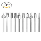 10 шт., фрезы для древесины 18 дюйма, хвостовик 3 мм