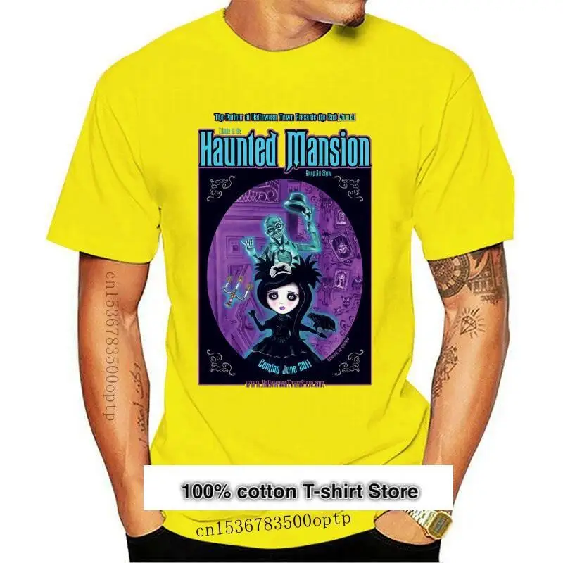 

Camiseta negra para hombre, camiseta Popular de la Mansion enchada, постер, S-3XL