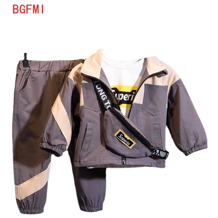 2020 новая модная одежда с длинными рукавами и защитой от ветра 3 шт./компл. пальто +