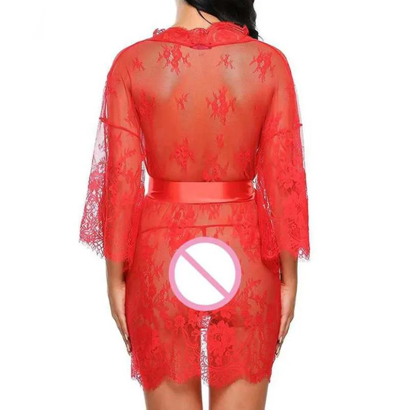 Женское сексуальное нижнее белье халат Babydoll пижамы Нижнее белье горячий кружевной эротичный открытый бюстгальтер Teddy сексуальные костюмы ночное белье трусы пояс* X