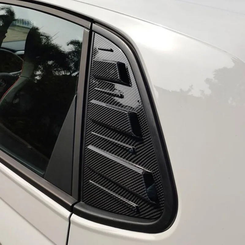 Стикеры Tonlinker для внешнего автомобиля заднего окна треугольные жалюзи наклейки VW