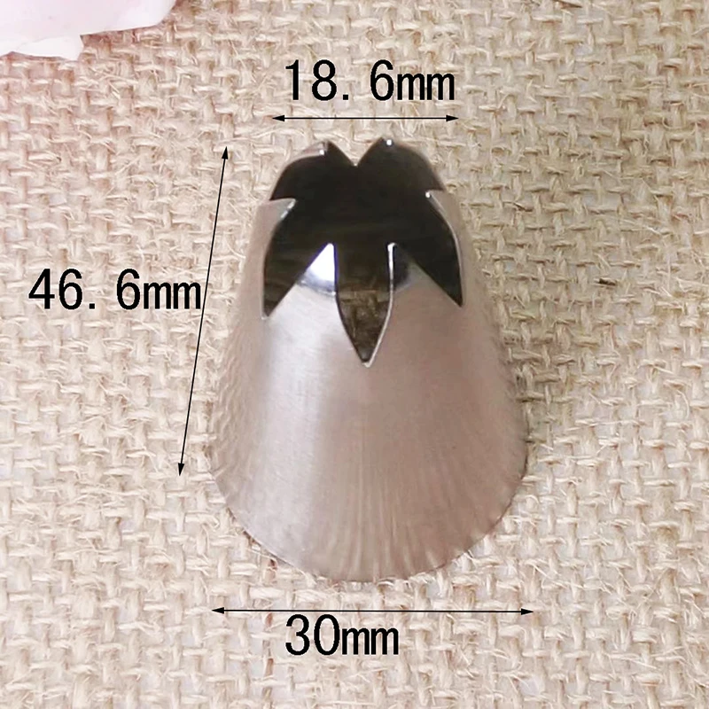 Кондитерские наконечники для украшения торта из нержавеющей стали # 1B|Формы