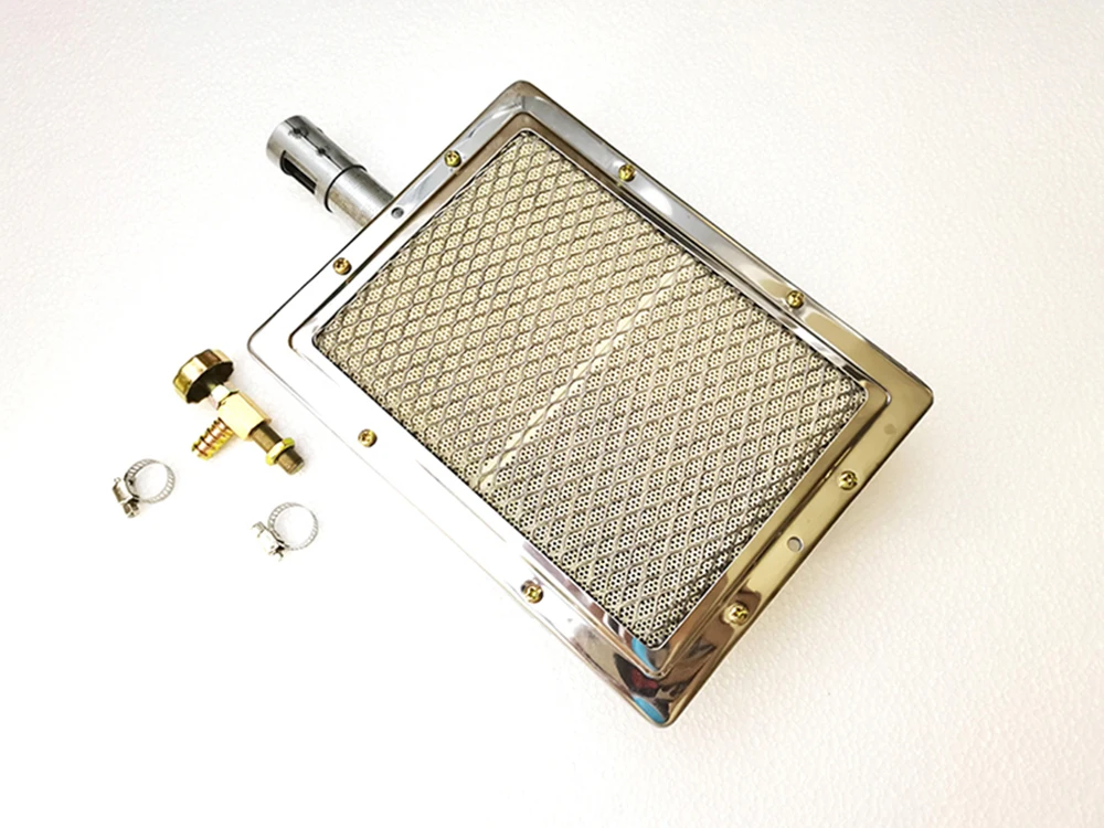 Инфракрасная керамическая горелка для барбекю газовая из нержавеющей стали с