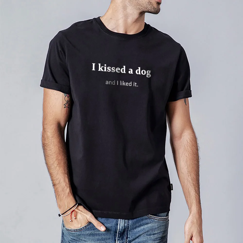 019 Мужская футболка с круглым вырезом натуральная повседневная мужская одежда 2019