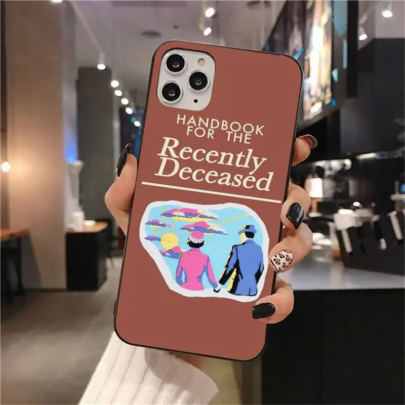 beetlejuice handbook phone case for iphone 12 pro max 11 pro xs max 8 7 6 6s plus x 5s se 2020 xr case free global shipping