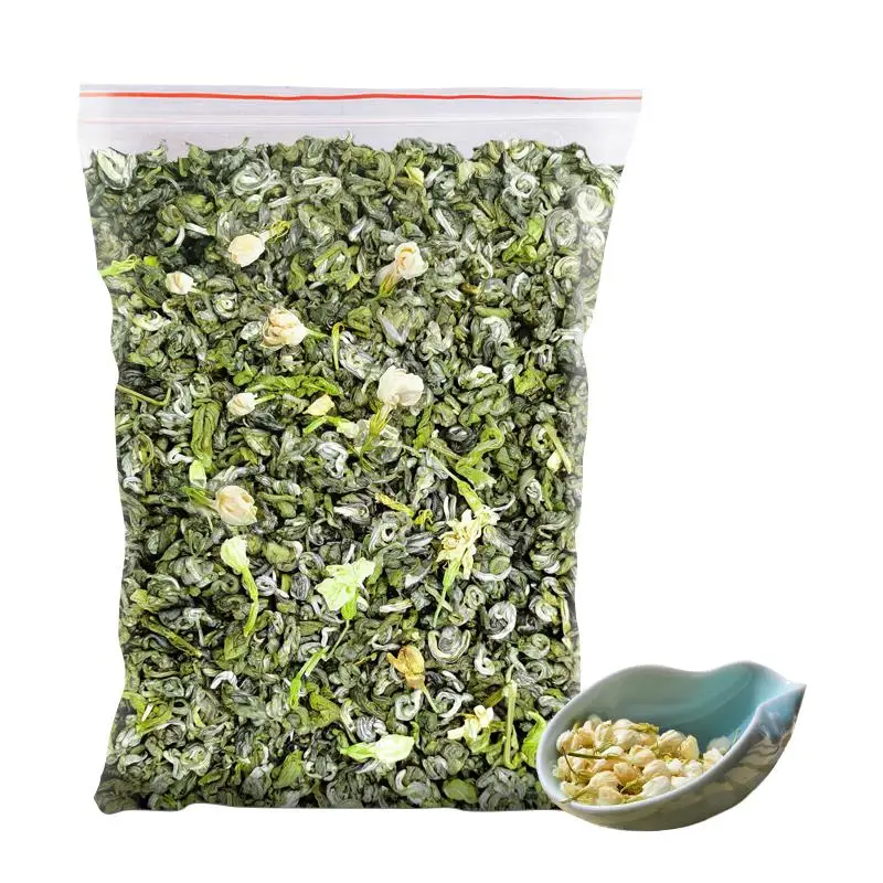 

2021 свежий натуральный органический китайский Жасмин, зеленый чай для похудения, забота о здоровье, кунг-фу-чай