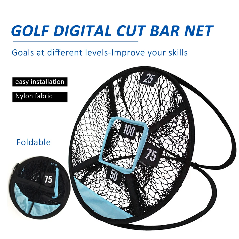 Nylon Golf Practice Net Indoor Outdoor Chipping Pitching Cages Target Nets Accessories Sports | Спорт и развлечения