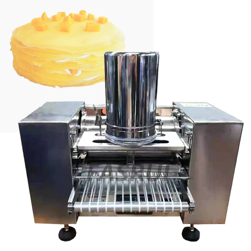 

Commercial Use Melaleuca Cake Machine Single Row Crepe Cake Maker Machine Electric Empanada Making Equipment