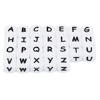 12 мм английский силикон 10 шт. буквы алфавита зеркальные пустышки Chian BPA бесплатно ПВХ пищевые успокаивающие игрушки