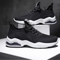 mens shoes new soft bottom spring and summer woven mesh air cushion shoes running shoes casual couple shoes large sneakers