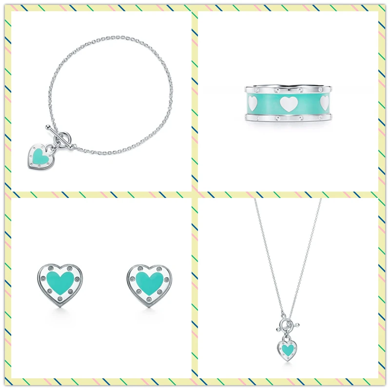 Браслет в форме сердца 1:1 Классический Модный высококачественный браслет