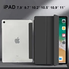 Чехол из искусственной кожи для iPad Air 4, Чехол для iPad Pro 11 2020 2021 Pro 12 9, чехол 2021 12,9 для iPad Air 2020, чехол для планшета с функцией сна и пробуждения