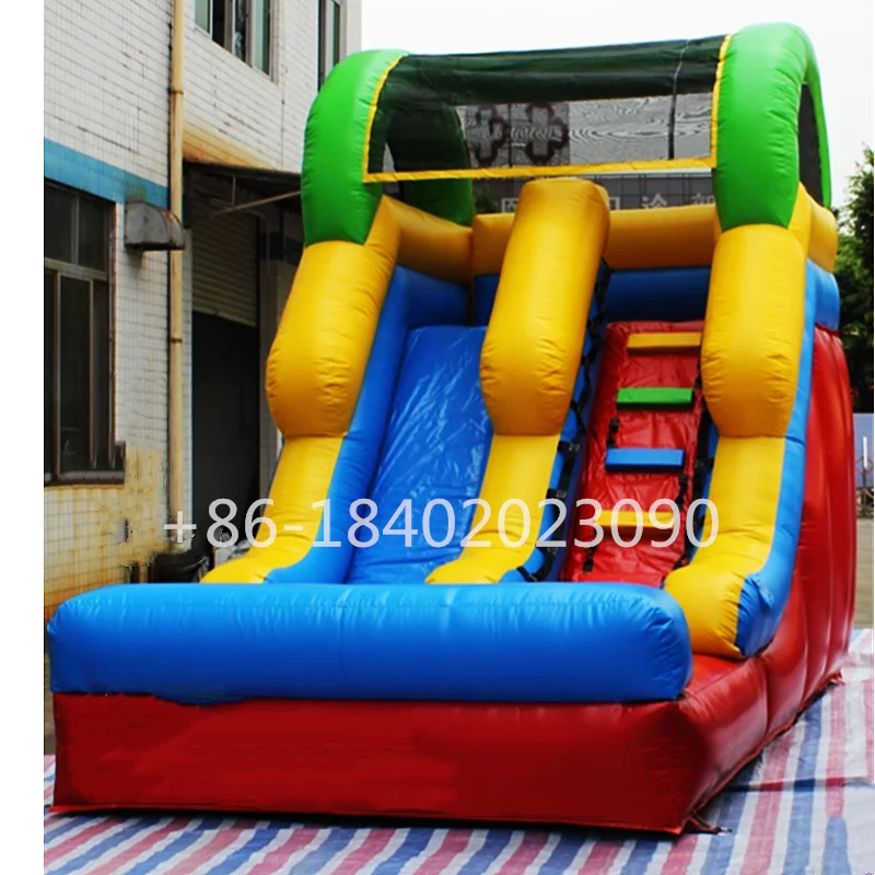 Бесплатная доставка коммерческая надувная водная горка для детей большой