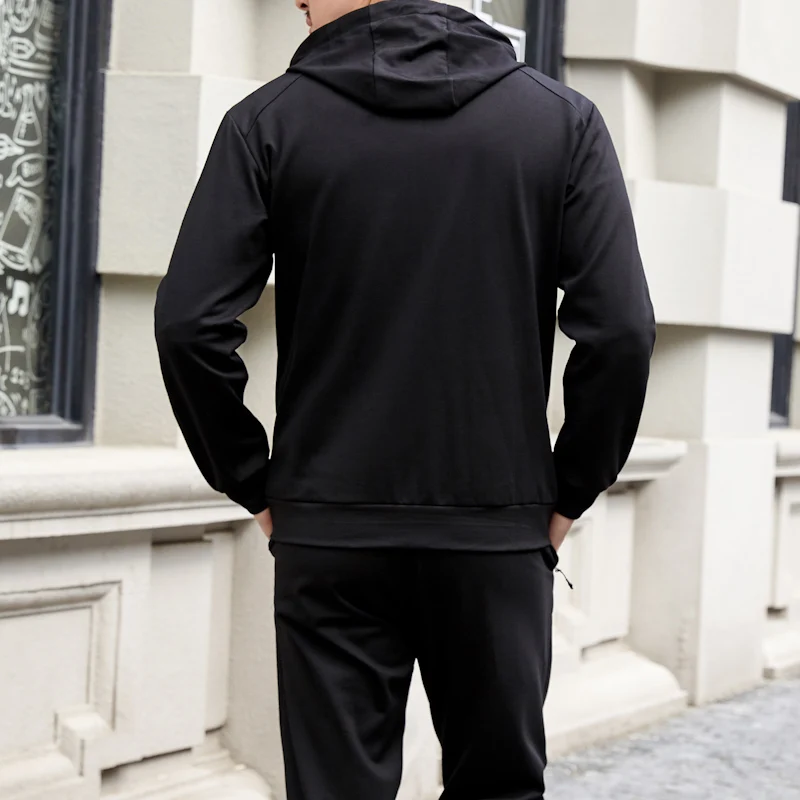 Мужской спортивный костюм из двух предметов большие размеры 8XL 7XL весна