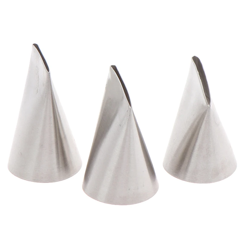 

3pcs/set Austin Rose Petals Stainless Steel Icing Piping Nozzles Fondant Cake Decorating Pastry Sets Tools Bakeware