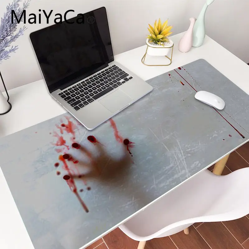 Коврик для мыши MaiYaCa Bloody игровой коврик с рисунком сделай сам большой Настольный