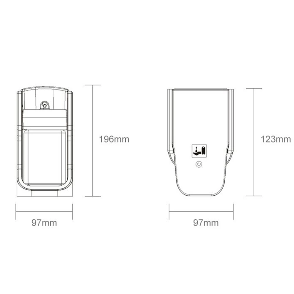 

Automatic Soap Foams Dispenser Soap Pumper for Hands Washing Intelligent Sensor 66CY