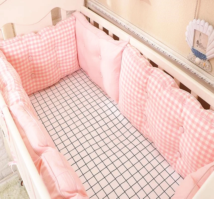 Детская кроватка бампер хлопковые бамперы для новорожденных детской кроватки