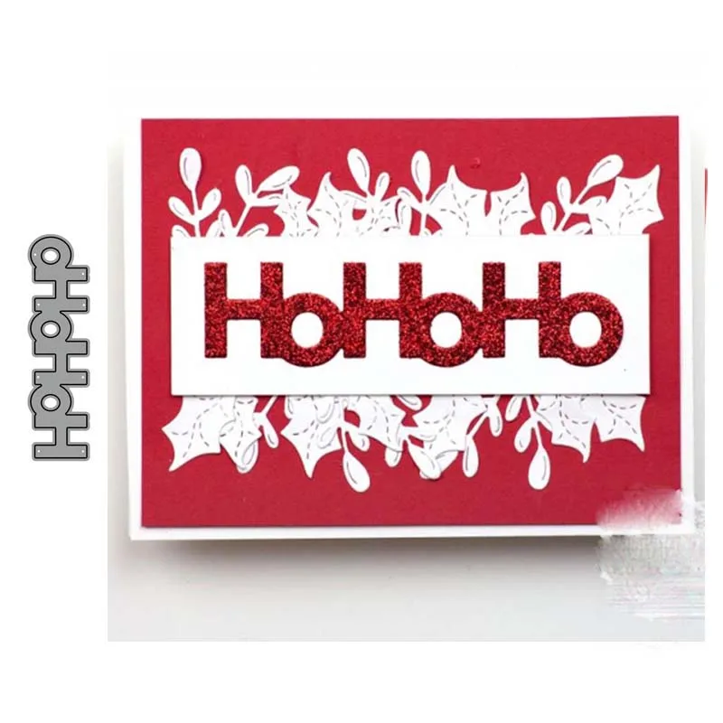 

JC HOHOHO Letters Metal Cutting Dies for Scrapbooking New Design Card Make Stencil Craft Mould Model Decor Template Decoration