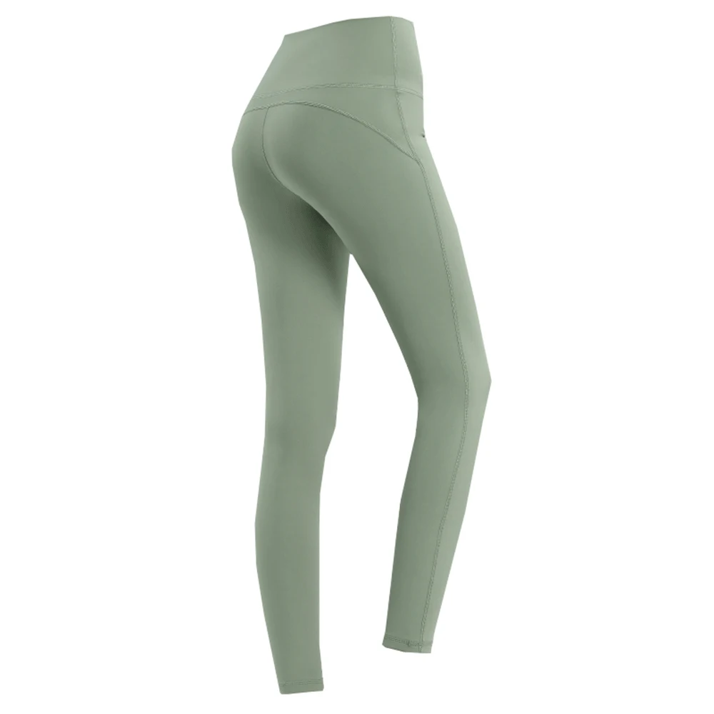 Леггинсы с высокой талией Для женщин Фитнес тренировки пуш-ап леггинсы Activewear