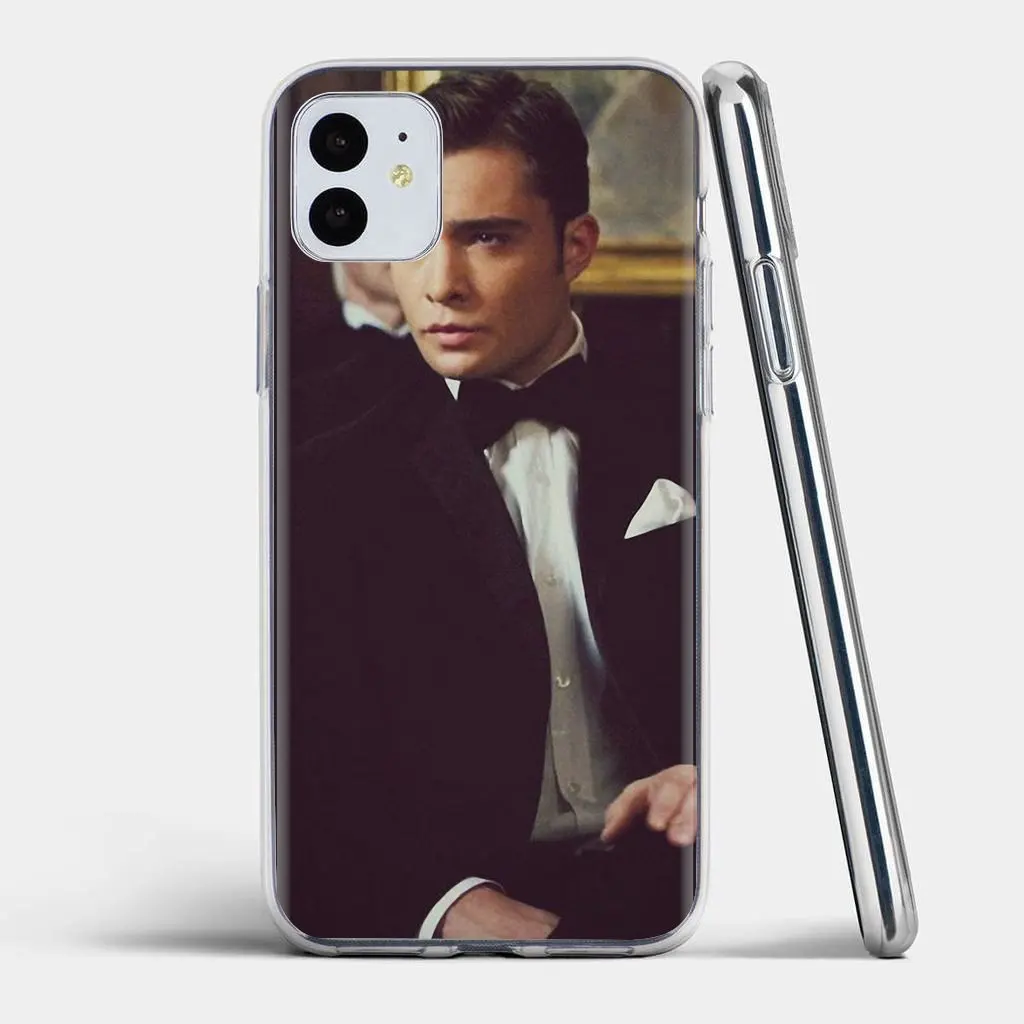 Мягкий чехол-накладка для iPhone 11 Pro 4 4S 5 5S SE 5C 6 6S 7 8 X XR XS Plus Max iPod Touch Сплетница Ed Westwick