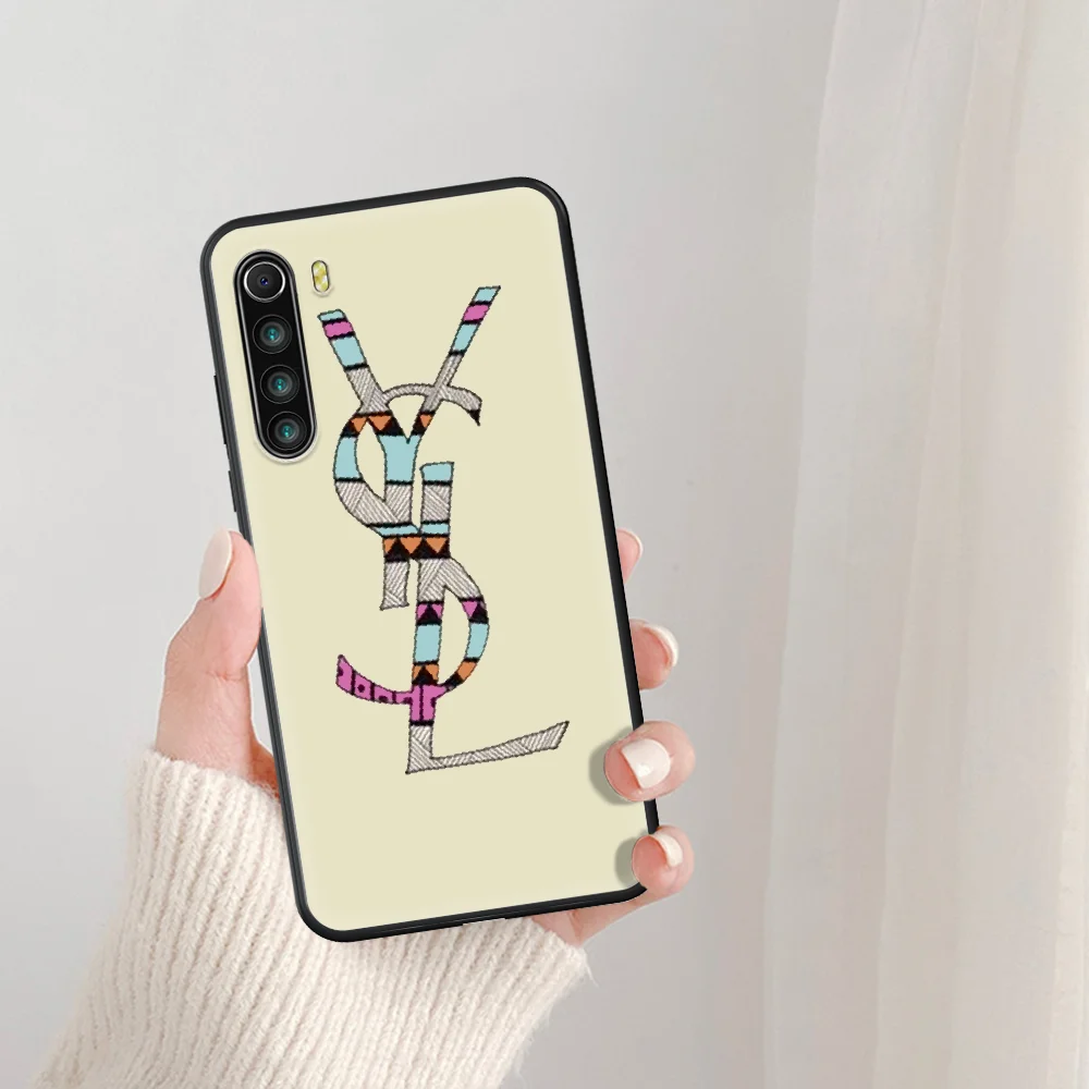 

Luxury makeup style fashion brand Phone Case For Xiaomi Redmi Note 7 8 8T 9 9S 4X 7 7A 9A K30 Pro Ultra black Waterproof Soft