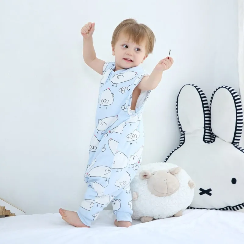 Thicken 0-6Y Winter Baby Slaapzak Infant Sleeping Bag Kids Wrap Swaddling Jumpsuits Sleepsack Spring Children Onesies Saco Dor