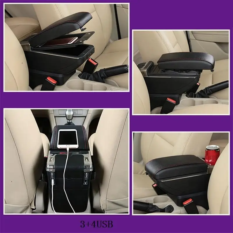 Декоративные детали Automovil модифицированный подлокотник для стайлинга салона