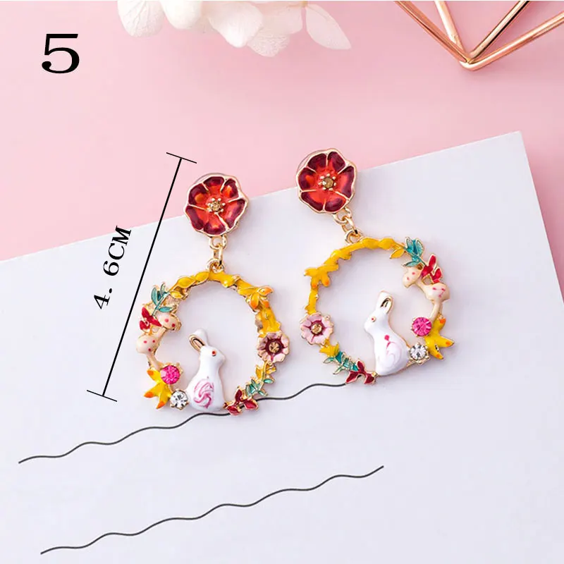 Женские серьги подвески в форме сердца с кристаллами и жемчугом|Серьги-подвески|