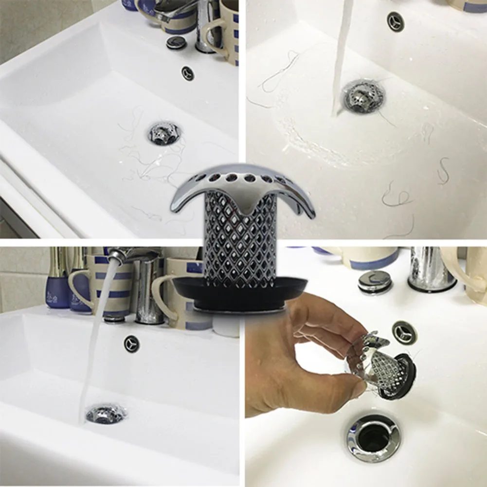 2 шт./компл. сливной фильтр для волос ванной пробка ванны раковины душевая