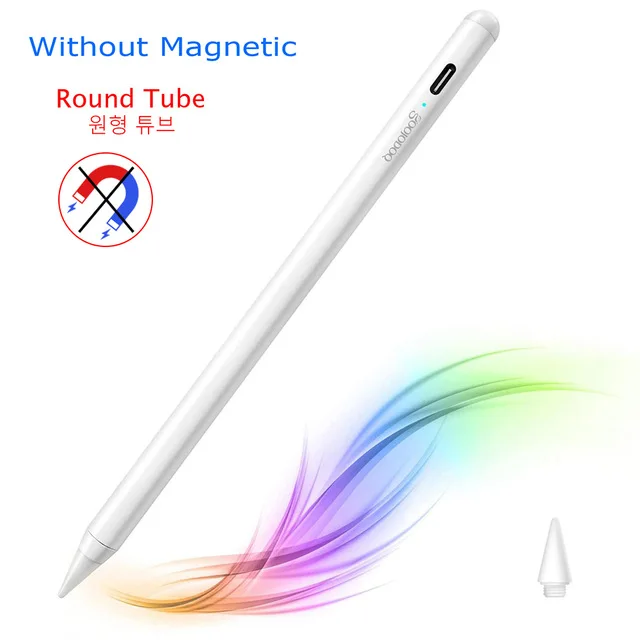 For iPad Pencil with Palm Rejection,Active Stylus Pen for Apple Pencil 2 1 iPad Pro 11 12.9 2020 2018 2019 Air 4 7th 8th